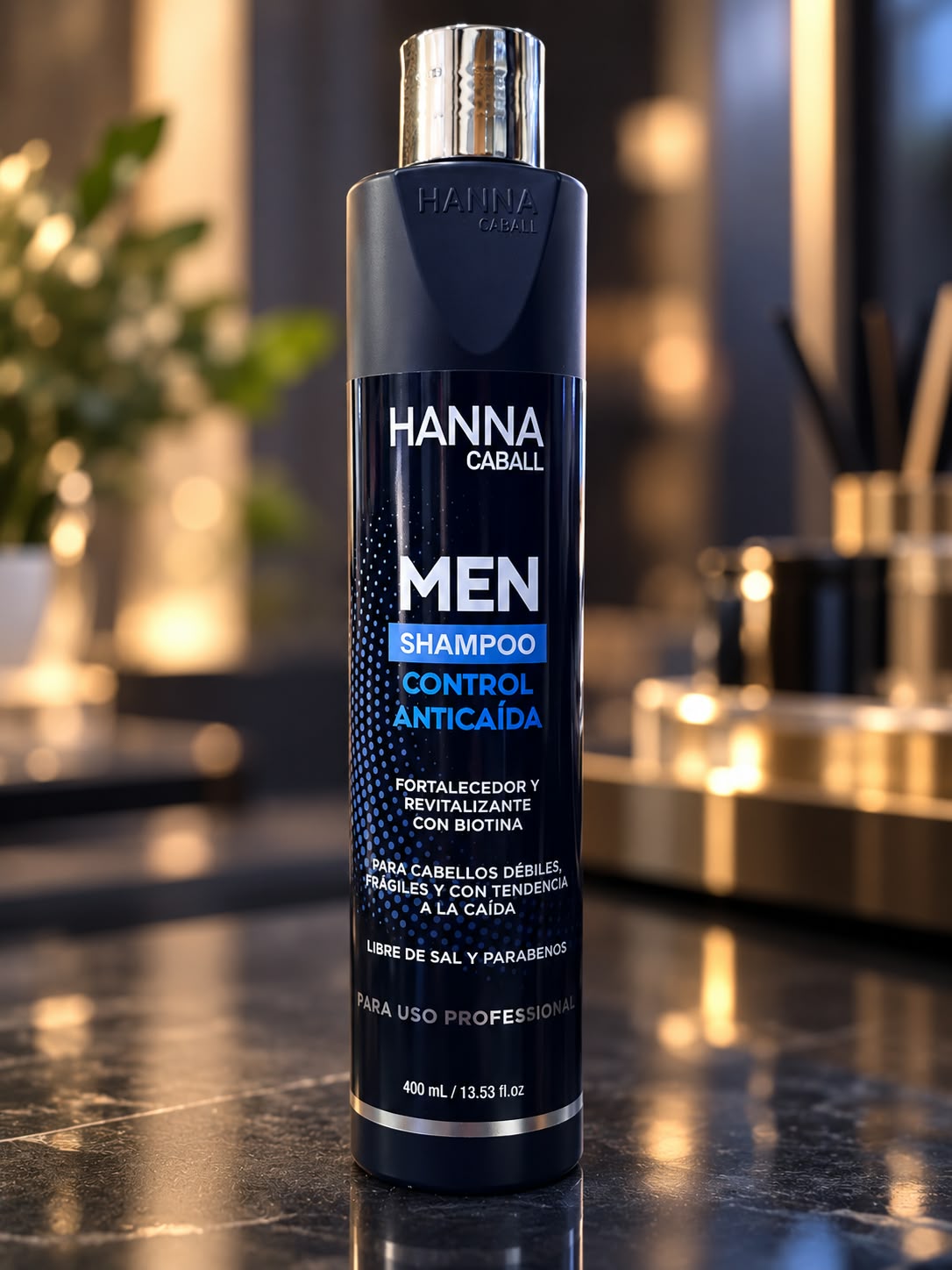Shampoo Hanna Caball Men Control Anticaída 400 ml