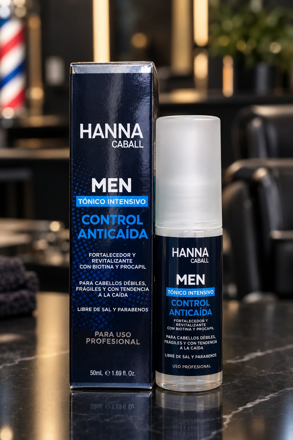 Tónico Intensivo Control Anticaída Men Hanna Caball 50 ml