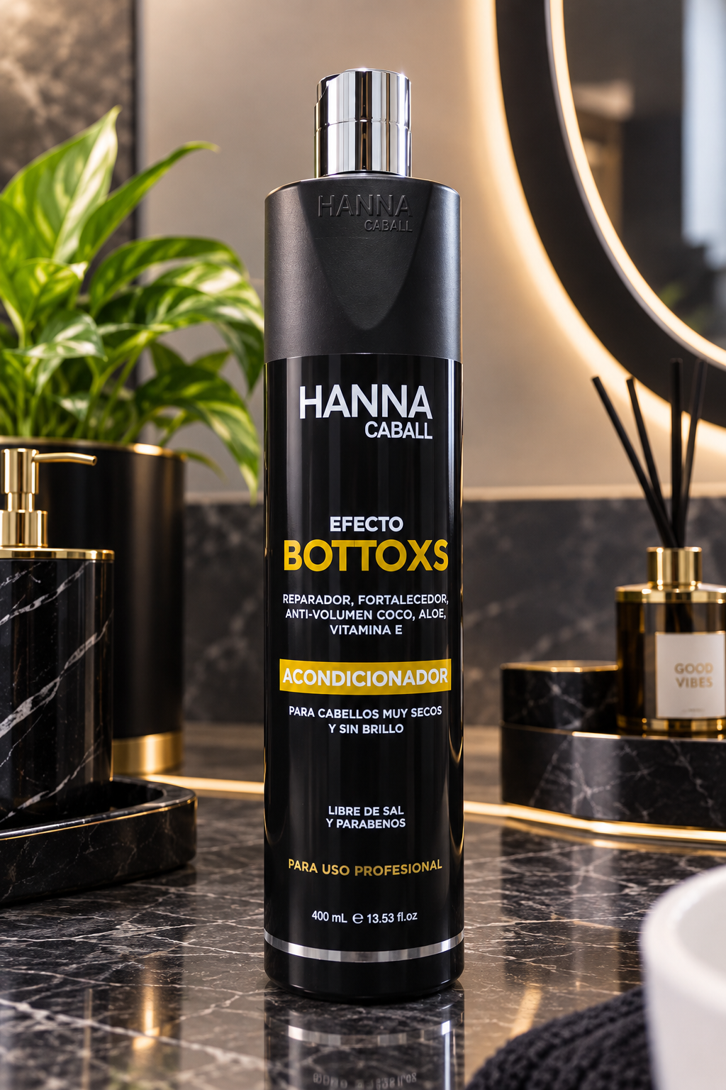Acondicionador Efecto Botox 400 ml Hanna Caball