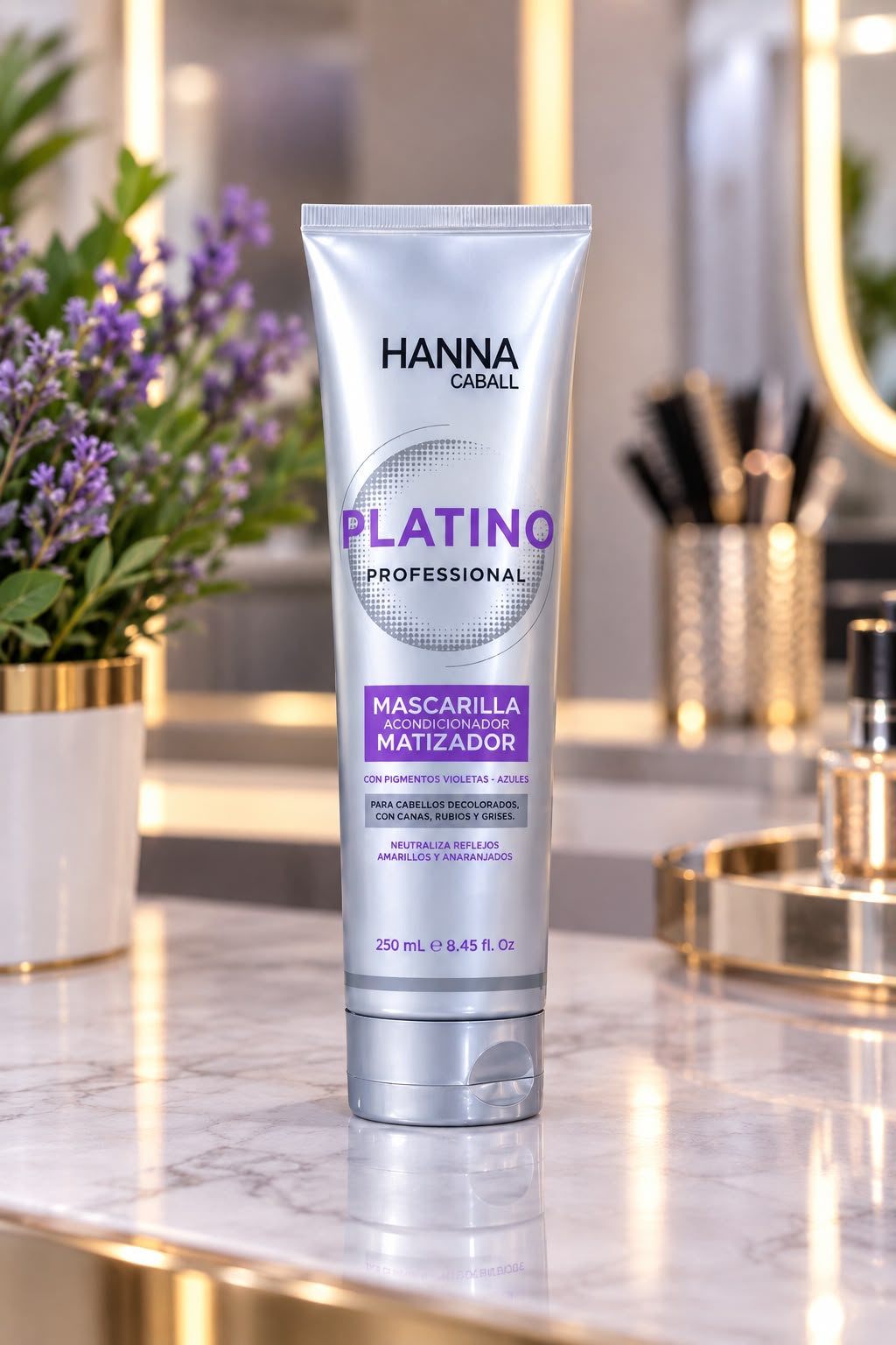 Acondicionador matizador Platino Hanna Caball 250 ml