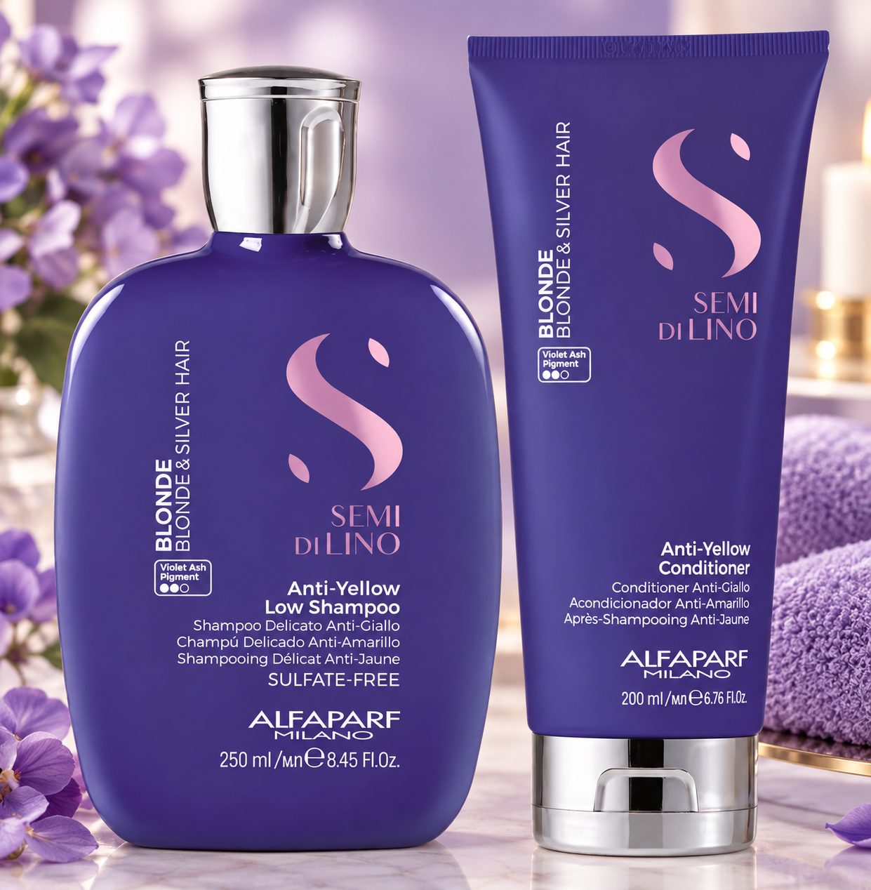 Alfaparf Semi Di Lino Blonde Anti-Yellow 250 ml