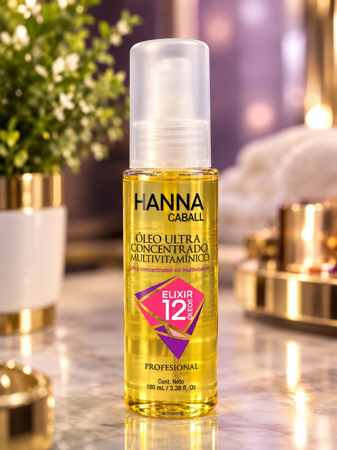Óleo Ultra Concentrado Elixir 12 Óleos Hanna Caball 100 ml